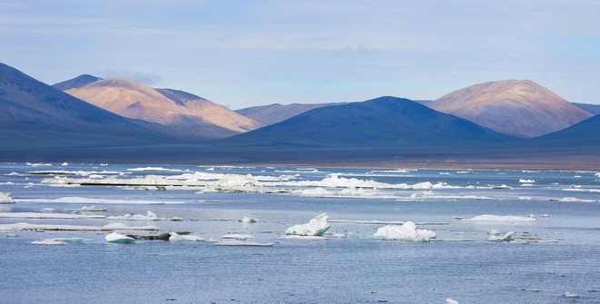 five arctic islands