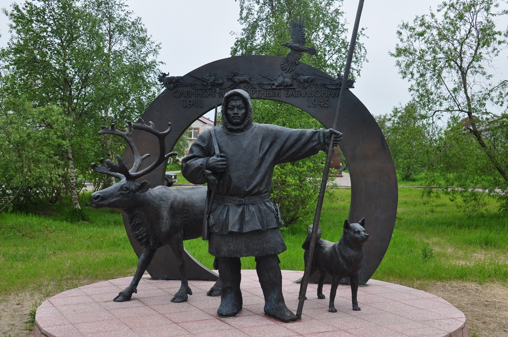 reindeer battalions monument